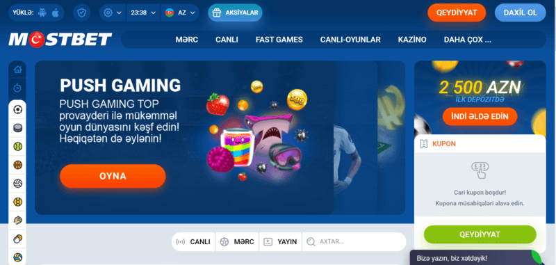 Mostbet: Azərbaycanın ən yaxşı kazinoları üçün bonus kuponlar əldə edin